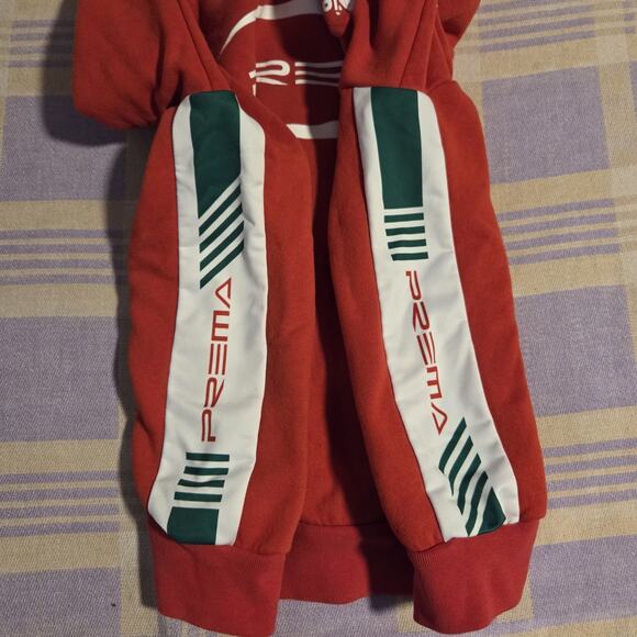 Errea Prema Racing Oeko-Tex Small Zip Up Jacket Sweatshirt Indycar Chevy Track - Picture 4 of 12